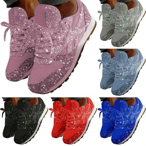 Women's Glitter Sneakers & Athletic Shoes.